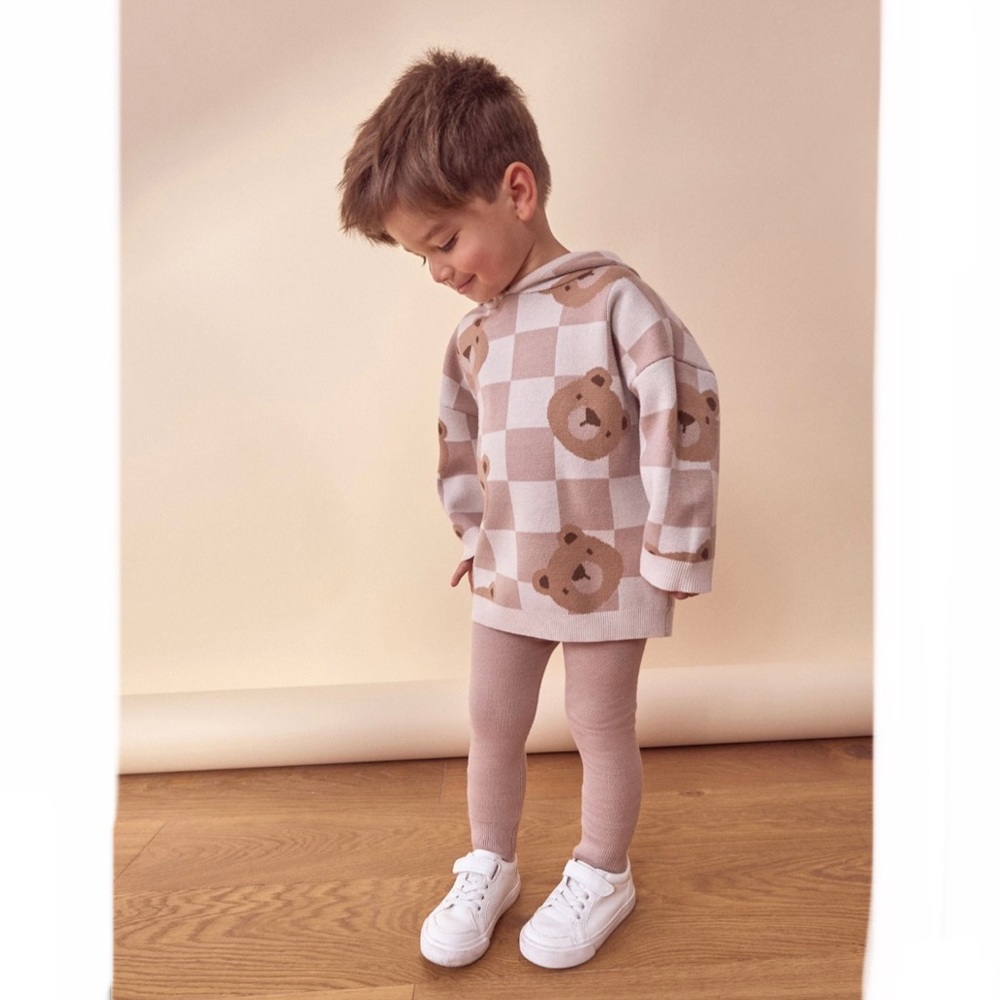 NEXT - Kid’s Knitted Hoody and Leggings Set (2-piece)